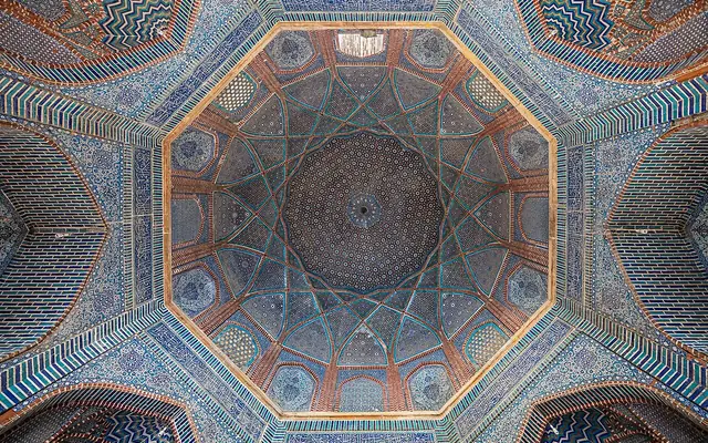 Tilework of the Shah Jahan Mosque, Thatta