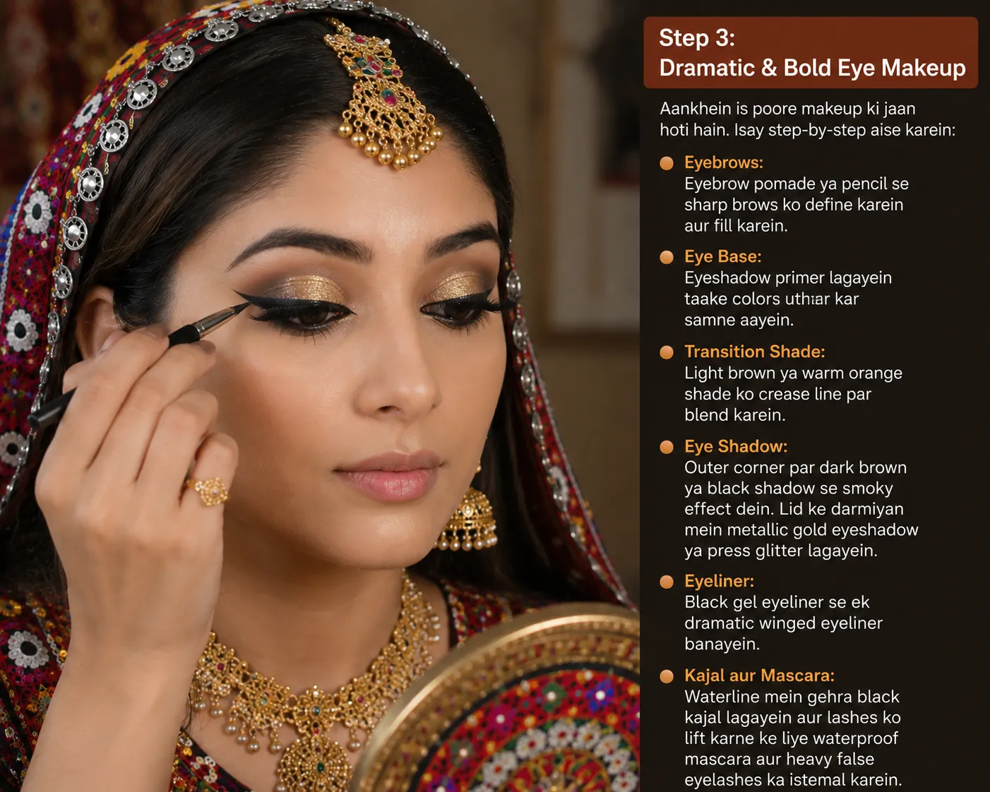 Dramatic & Bold Eye Makeup