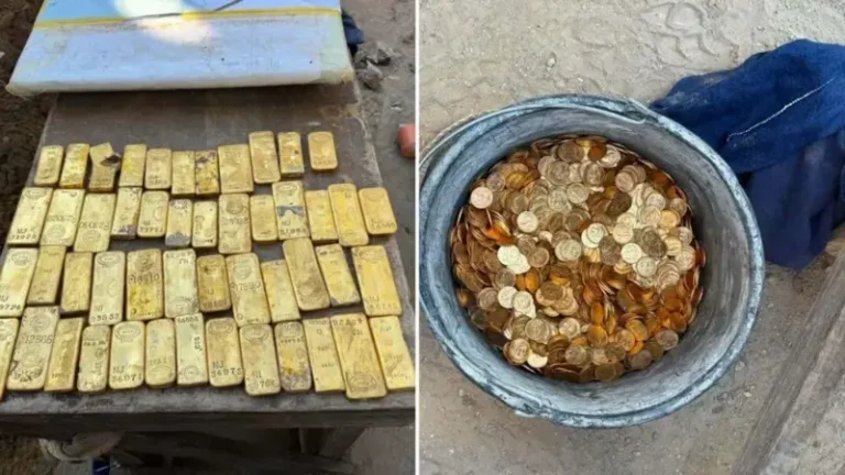 Ghar ki deewar todi to 2 arab 89 karod rupaye maaliyat ka sona nikal aaya