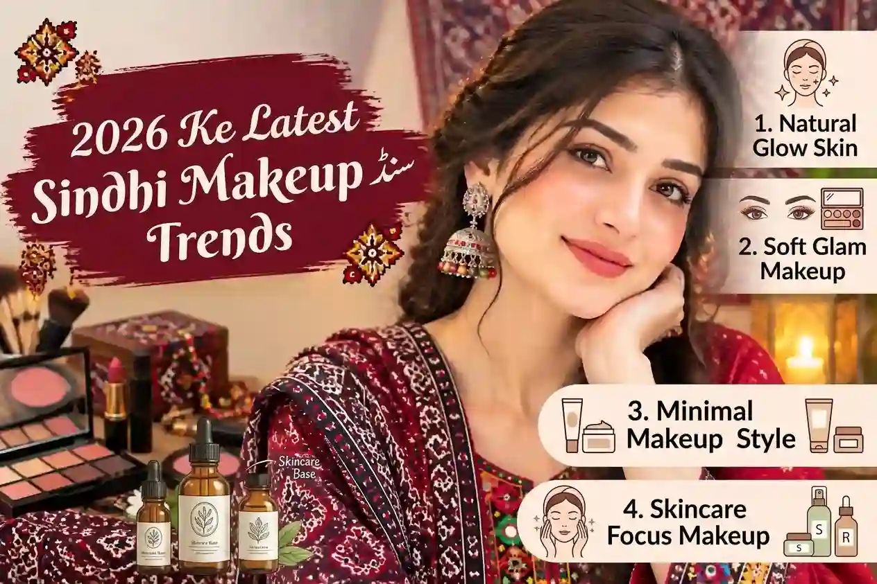 2026 Ke Latest Sindhi Makeup Trends