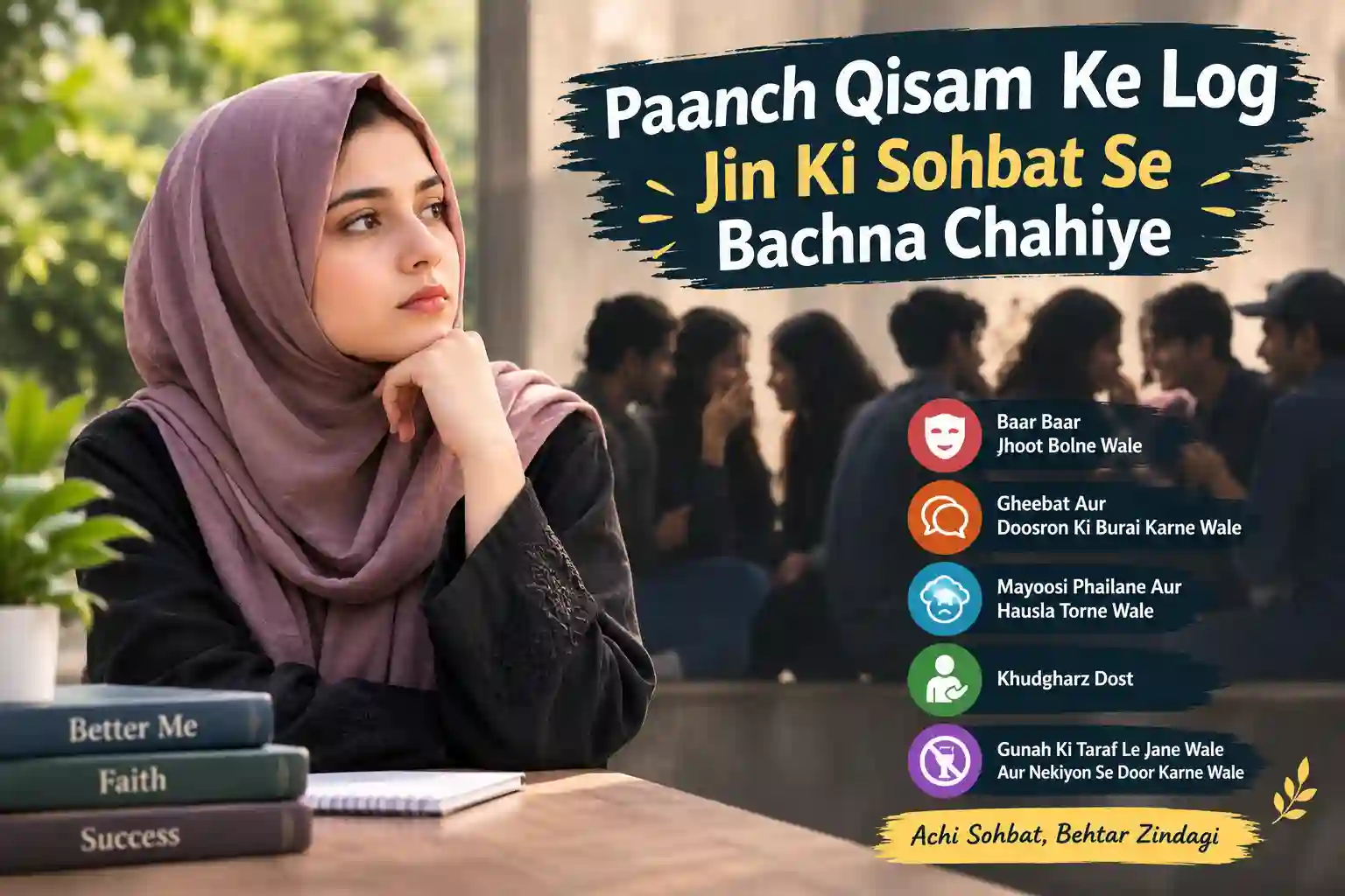 5 Qisam Ke Log Jin Ki Sohbat Se Apko Bachna Chahiye