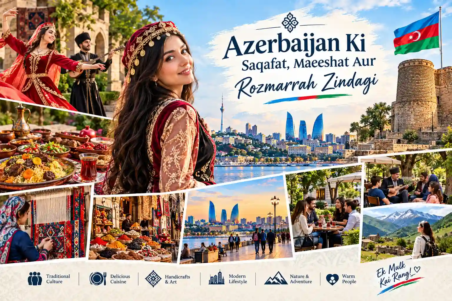 Azerbaijan Ki Saqafat, Maeeshat Aur Rozmarrah Zindagi