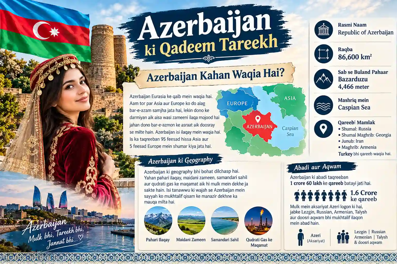 Azerbaijan ki Qadeem Tareekh