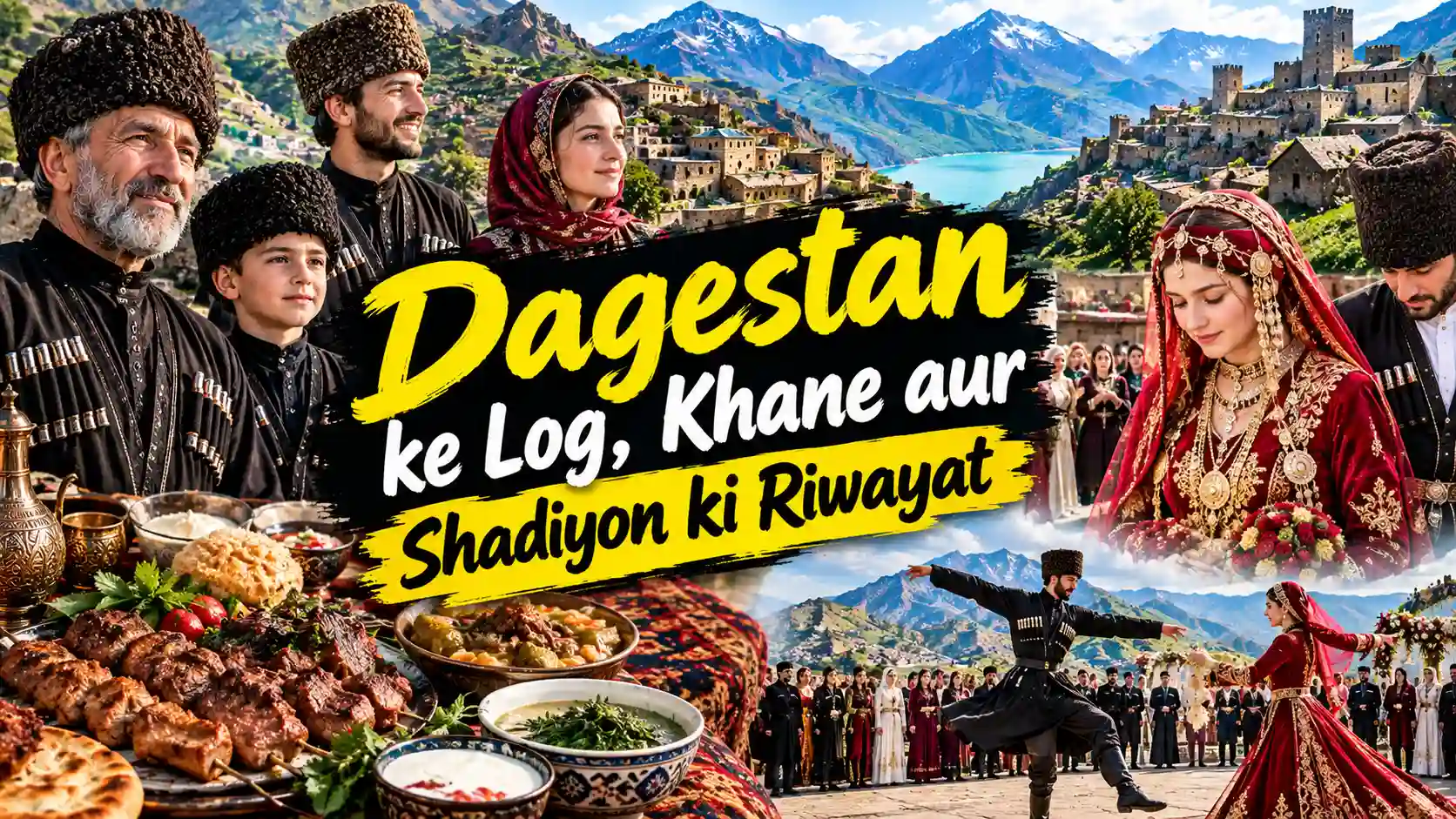 Dagestan ke Log Khane aur Shadiyon ki Riwayat