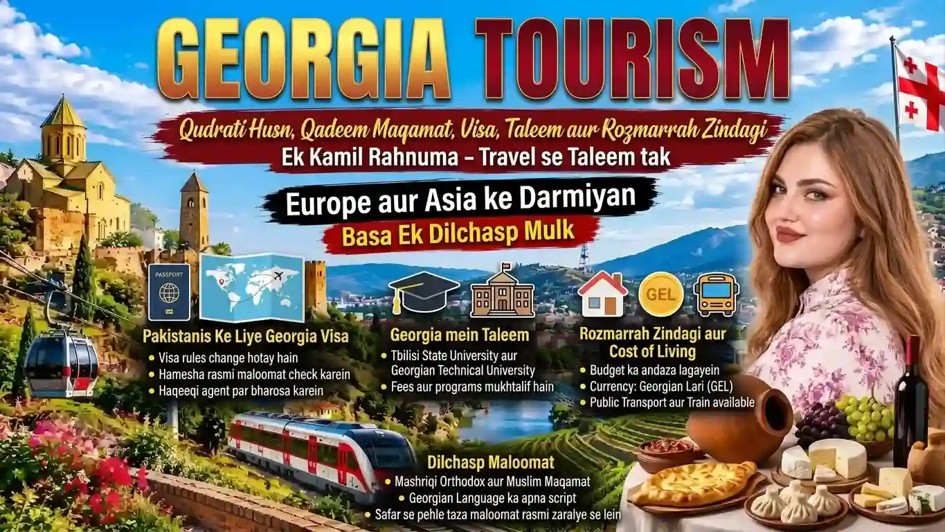 Georgia Visa, Taleem aur Rozmarrah Zindagi