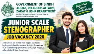 Jr. Scale Stenographer Jobs 2026