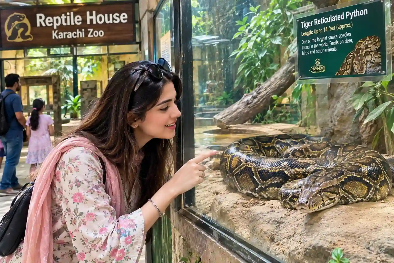 Karachi Zoo Reptile House