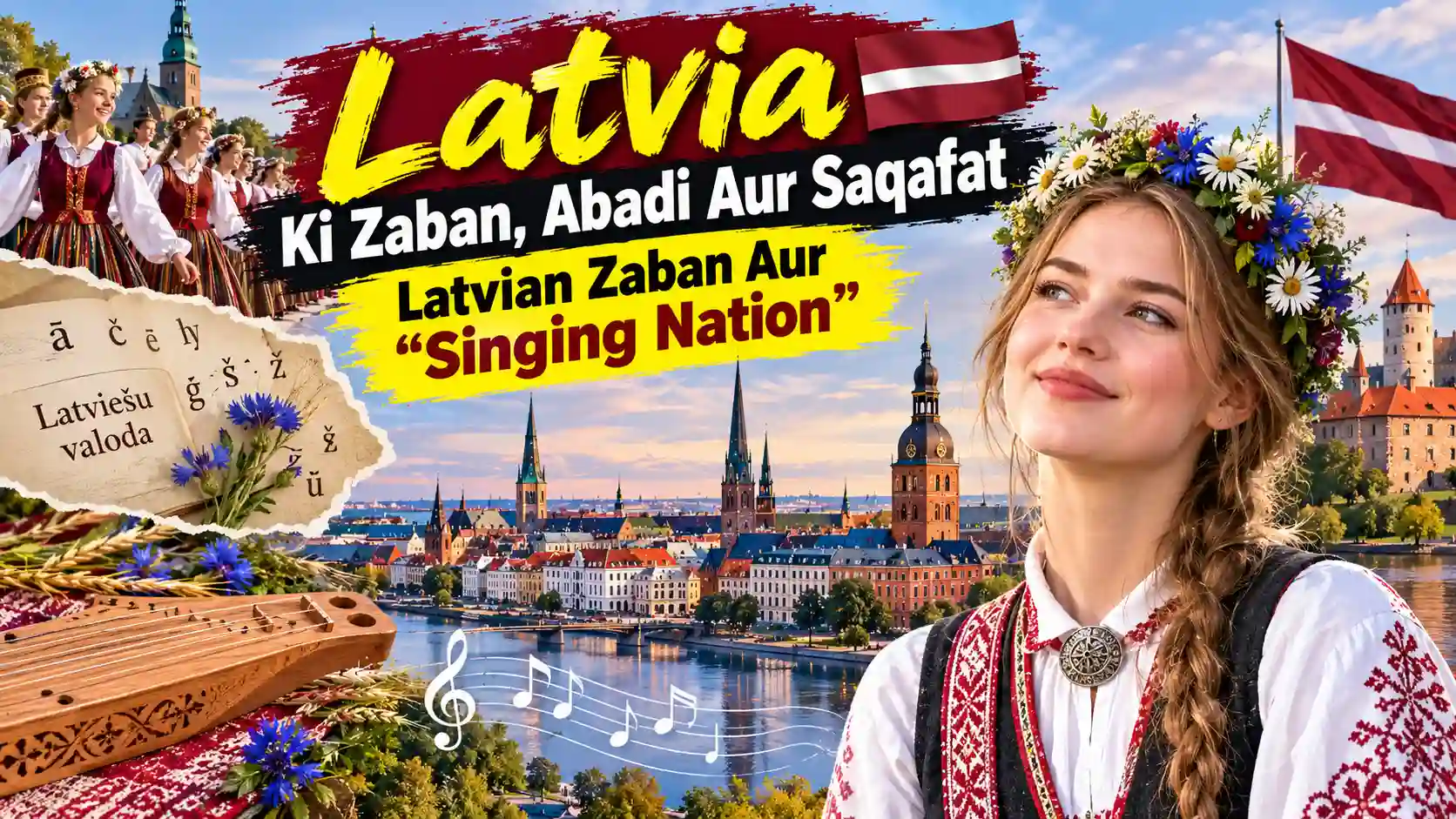 Latvia Ki Zaban, Abadi Aur Saqafat