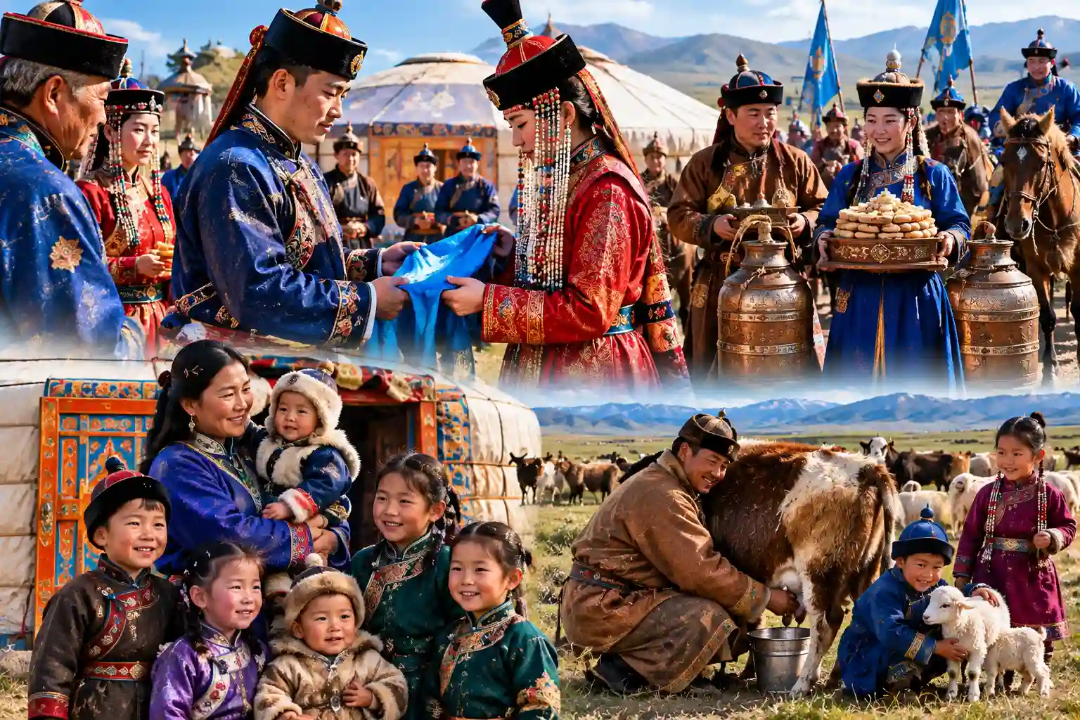 Mongolia ki Shadi aur Dilchasp Riwaj