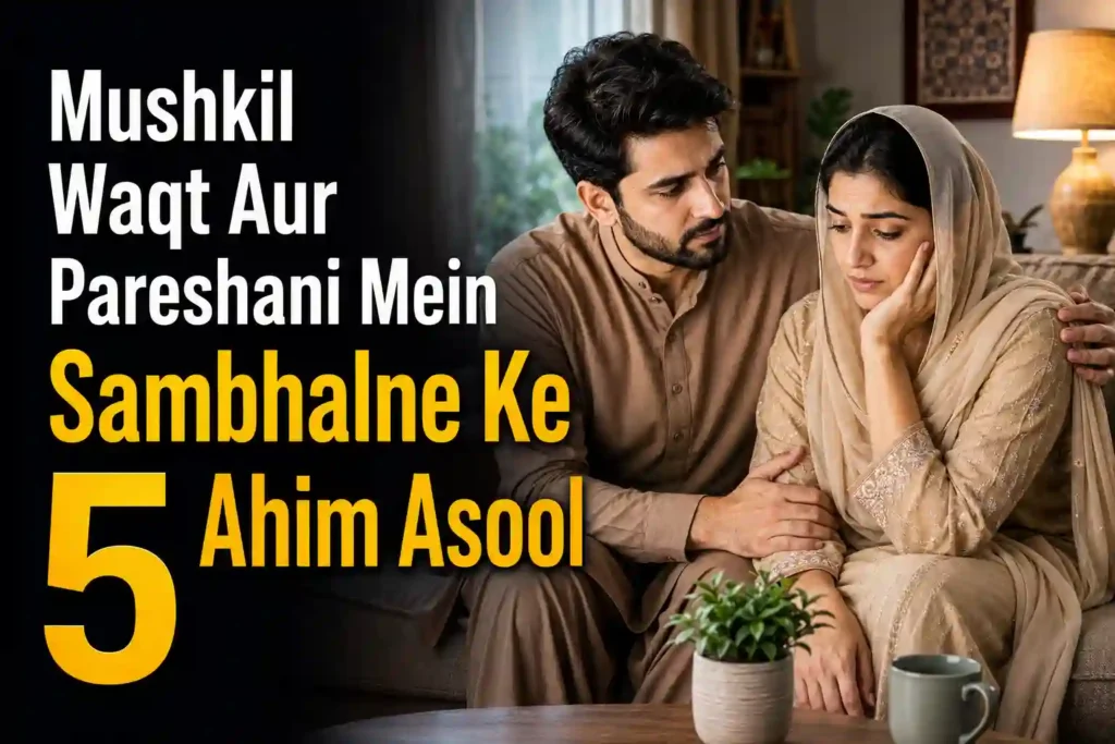 Mushkil Waqt Aur Pareshani Mein Sambhalne Ke 5 Ahim Asool