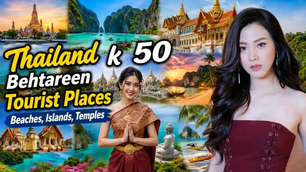 Thailand k 50 Behtareen Tourist Places