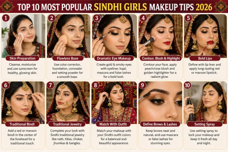 Top 10 Most Popular Sindhi Girls Makeup Tips 2026