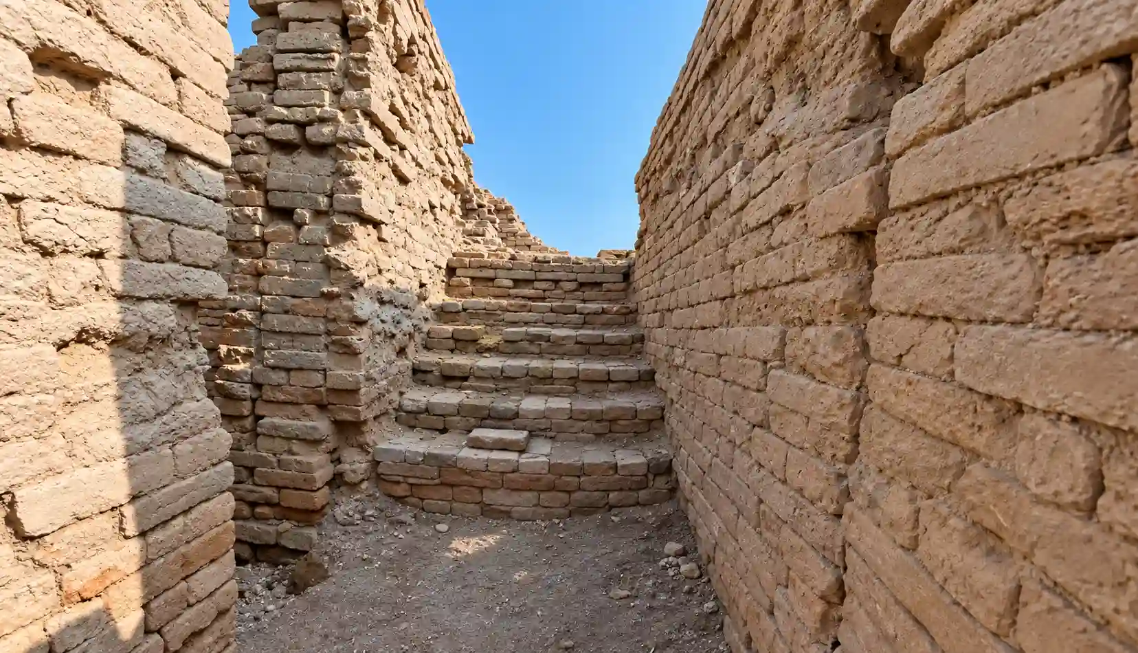 Mohnjo daro second floor.