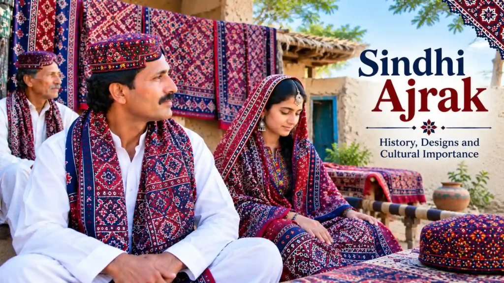 Sindhi Ajrak History