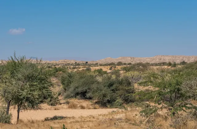 Landscape of Kirthar National Park near Karachi, Sindh