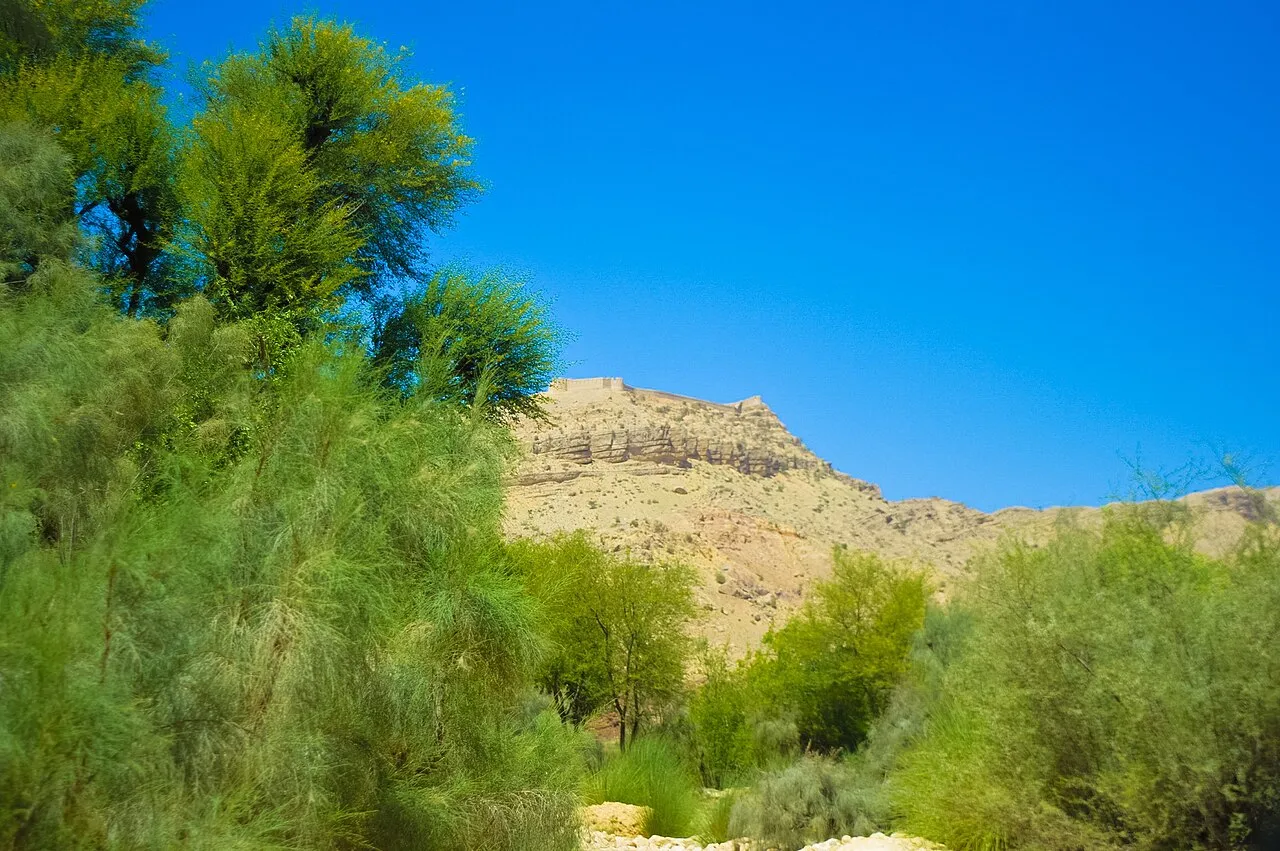 One of the smaller forts inside the Ranikot Fort enclosure