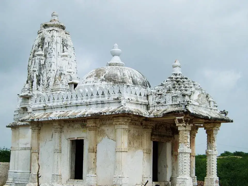 Jain temple at Virawah near the ancient port of Pari Nagar, Nagarparkar